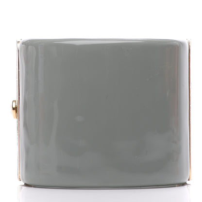 Chanel Resin Pearl CC Cuff Grey 3 of 5