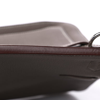 Hermes Taurillon Clemence Jypsiere 28 Etoupe 12 of 12