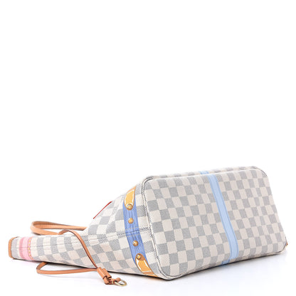 Louis Vuitton Damier Azur Summer Trunks Neo Neverfull MM 4 of 18
