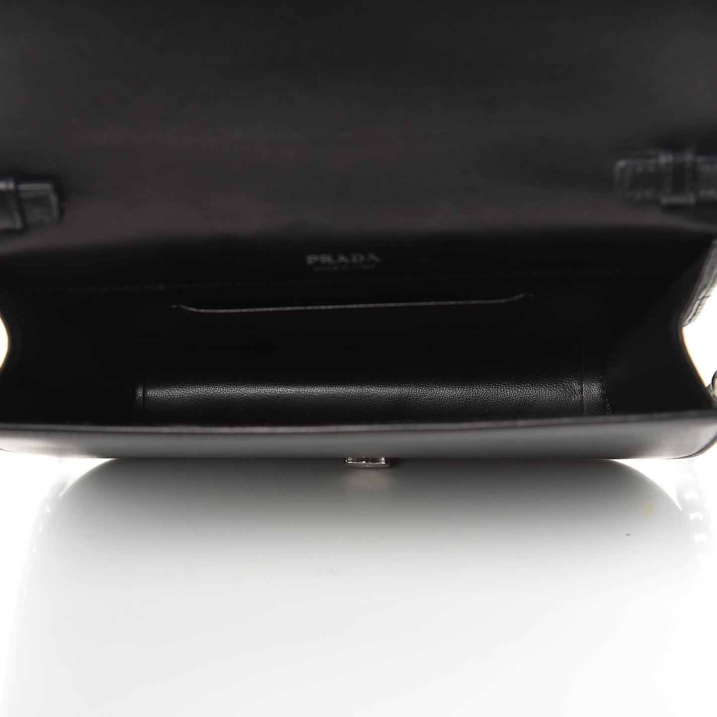Nappa Impunture Small Diagramme Crossbody Bag Nero Black