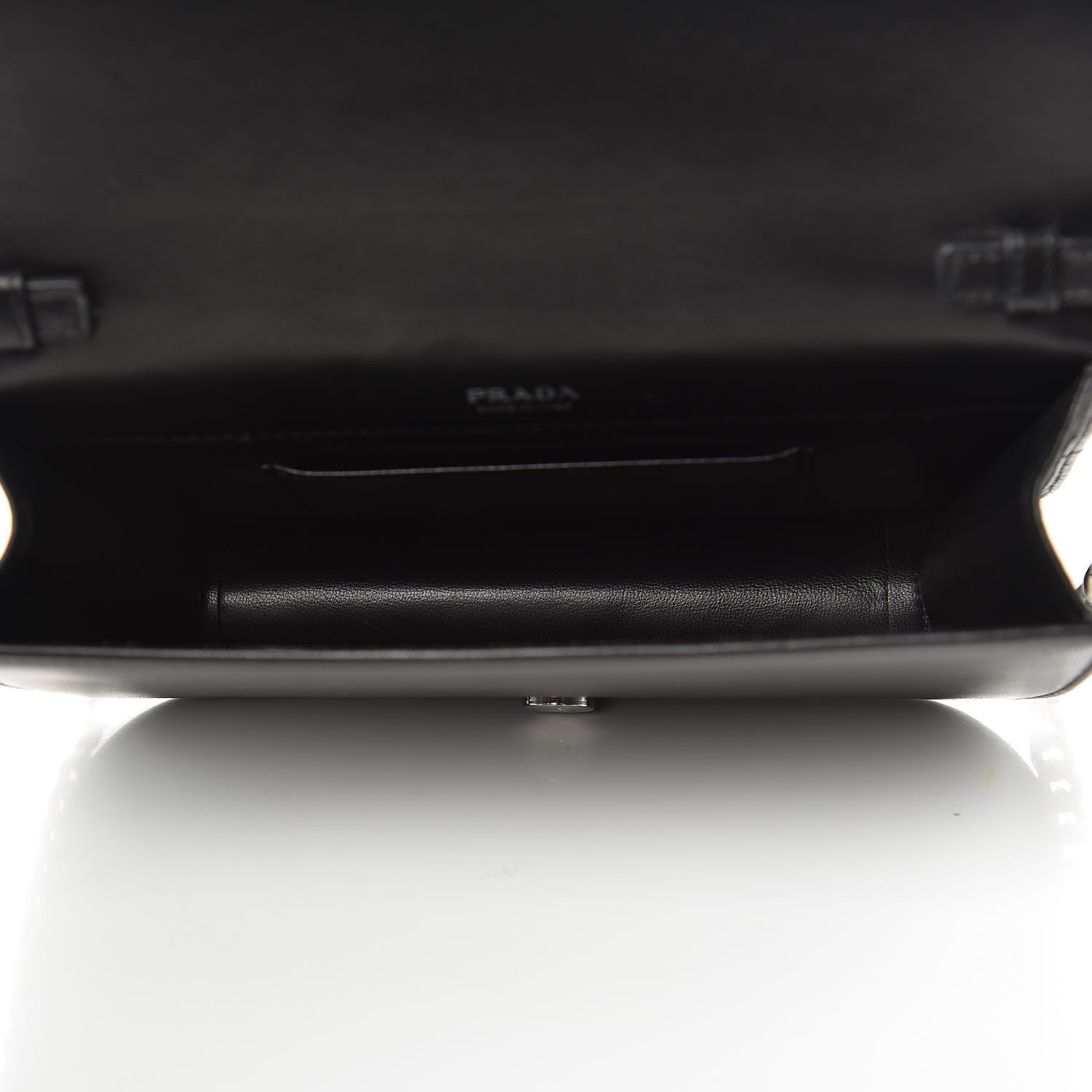 Prada Nappa Impunture Small Diagramme Crossbody Bag Nero Black 5 of 9