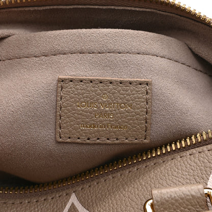 Louis Vuitton Empreinte Monogram Giant Speedy Bandouliere 20 Creme Beige 6 of 9