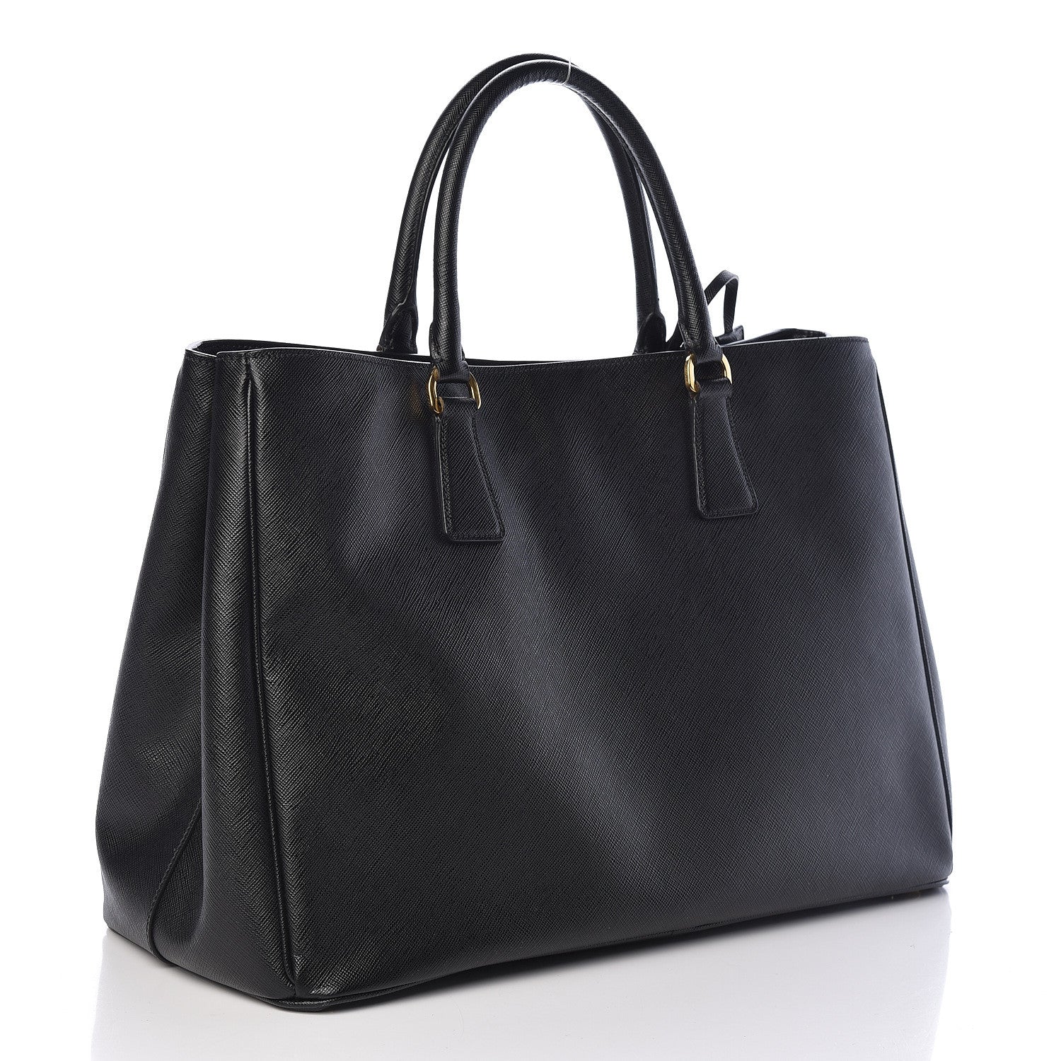 Prada Saffiano Lux Large Tote Black 3 of 10