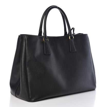 Prada Saffiano Lux Large Tote Black 3 of 10