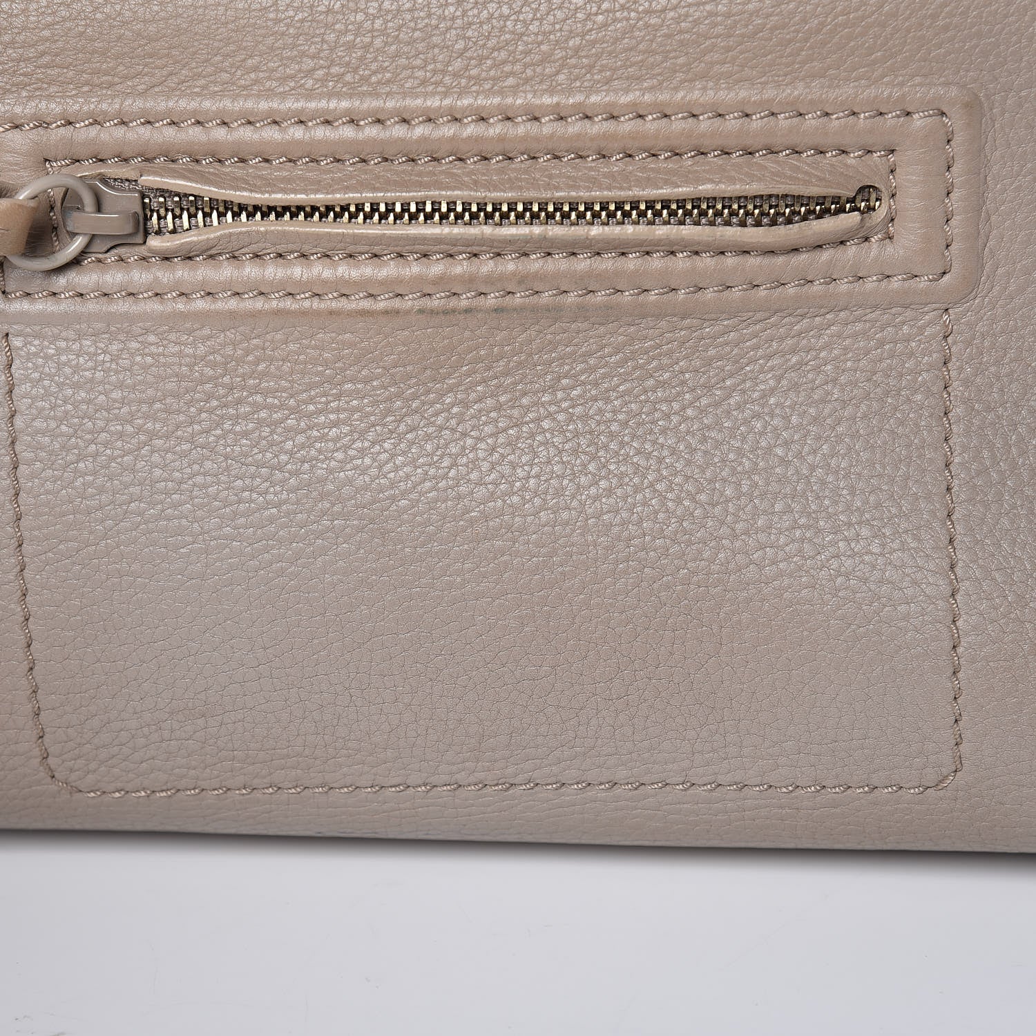 Celine Supple Calfskin Medium Phantom Luggage Beige 22 of 27