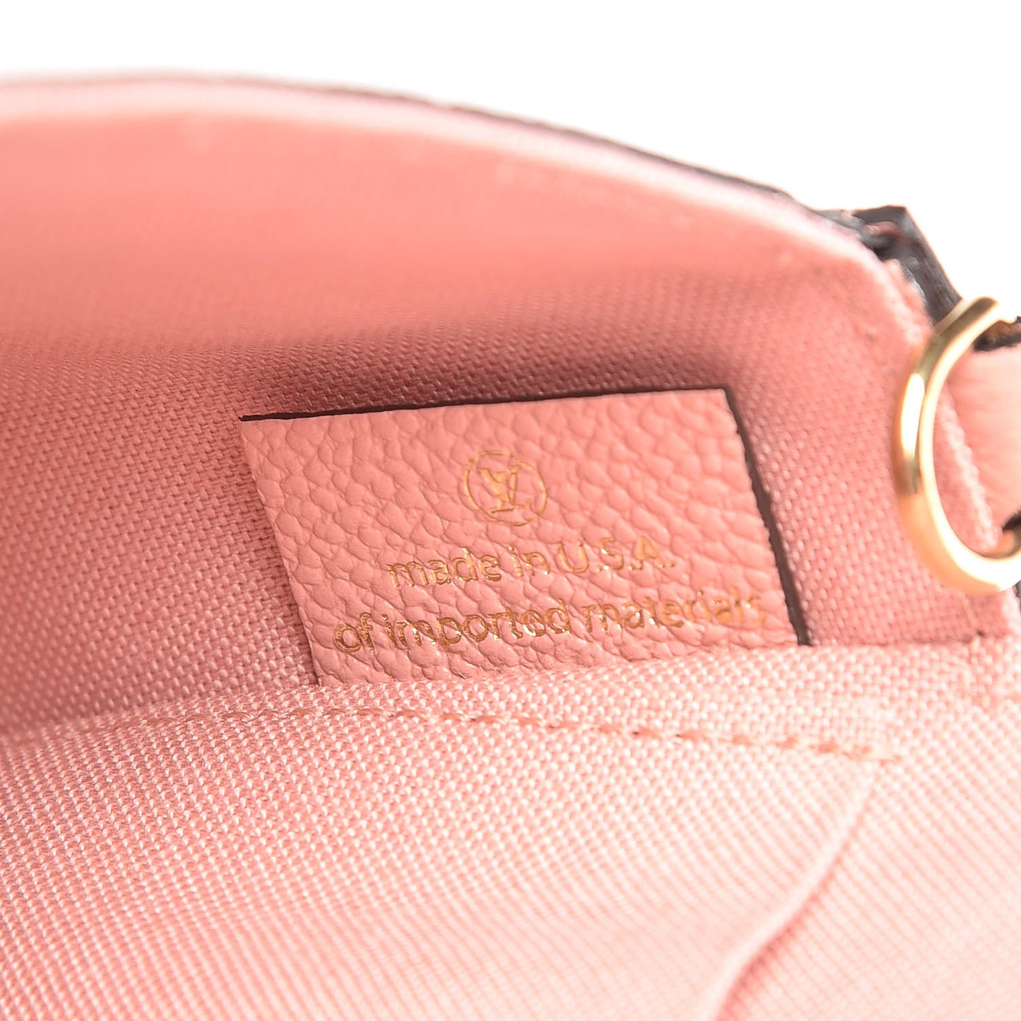 Empreinte Pochette Felicie Chain Wallet Rose Poudre
