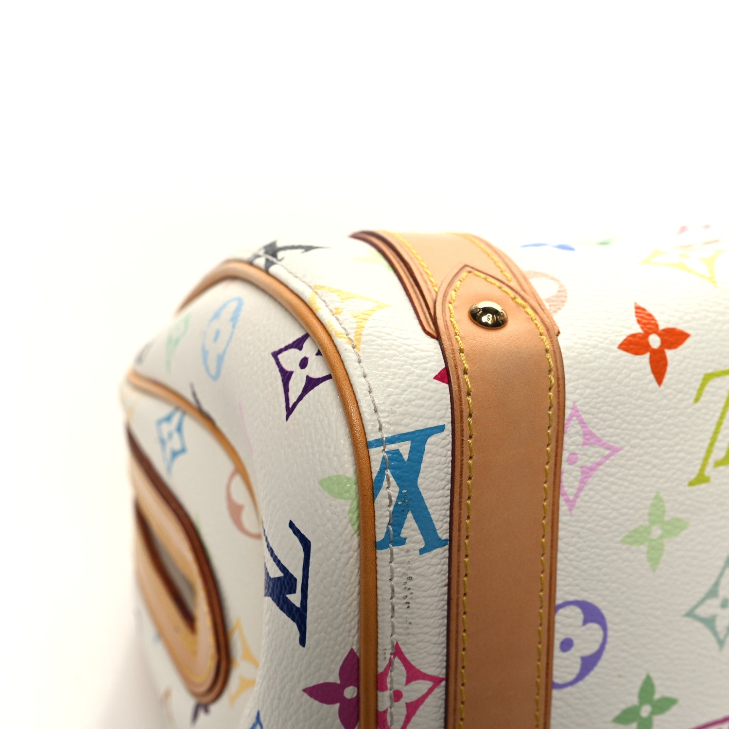 Louis Vuitton Monogram Multicolor Priscilla White 10 of 15