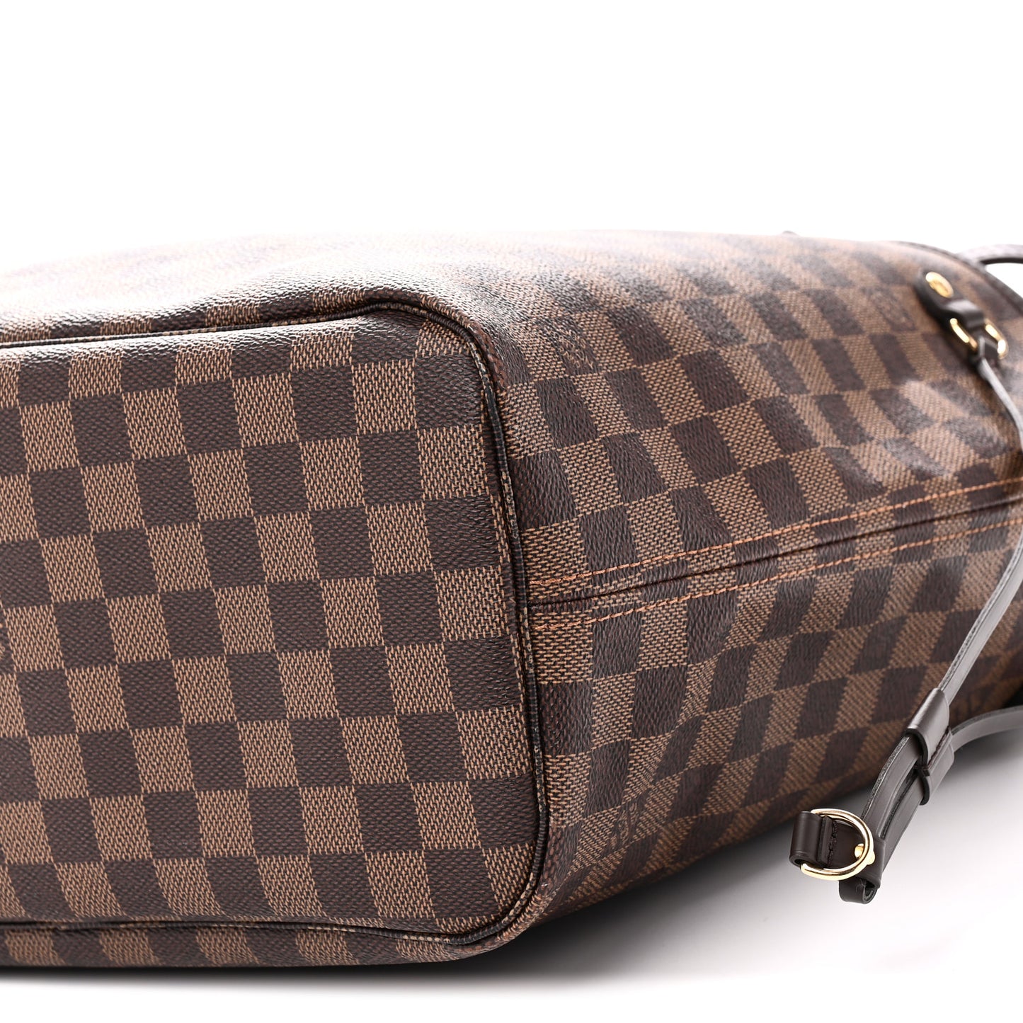 Damier Ebene Neo Neverfull MM Rose Ballerine