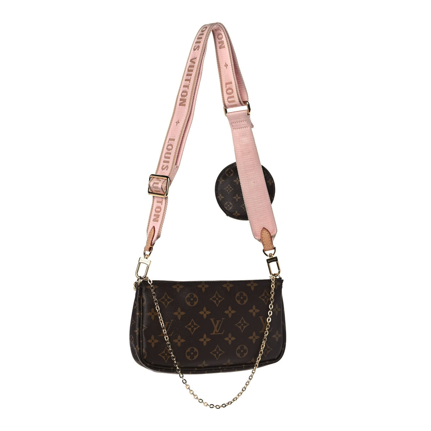 Monogram Multi Pochette Accessories Rose Clair