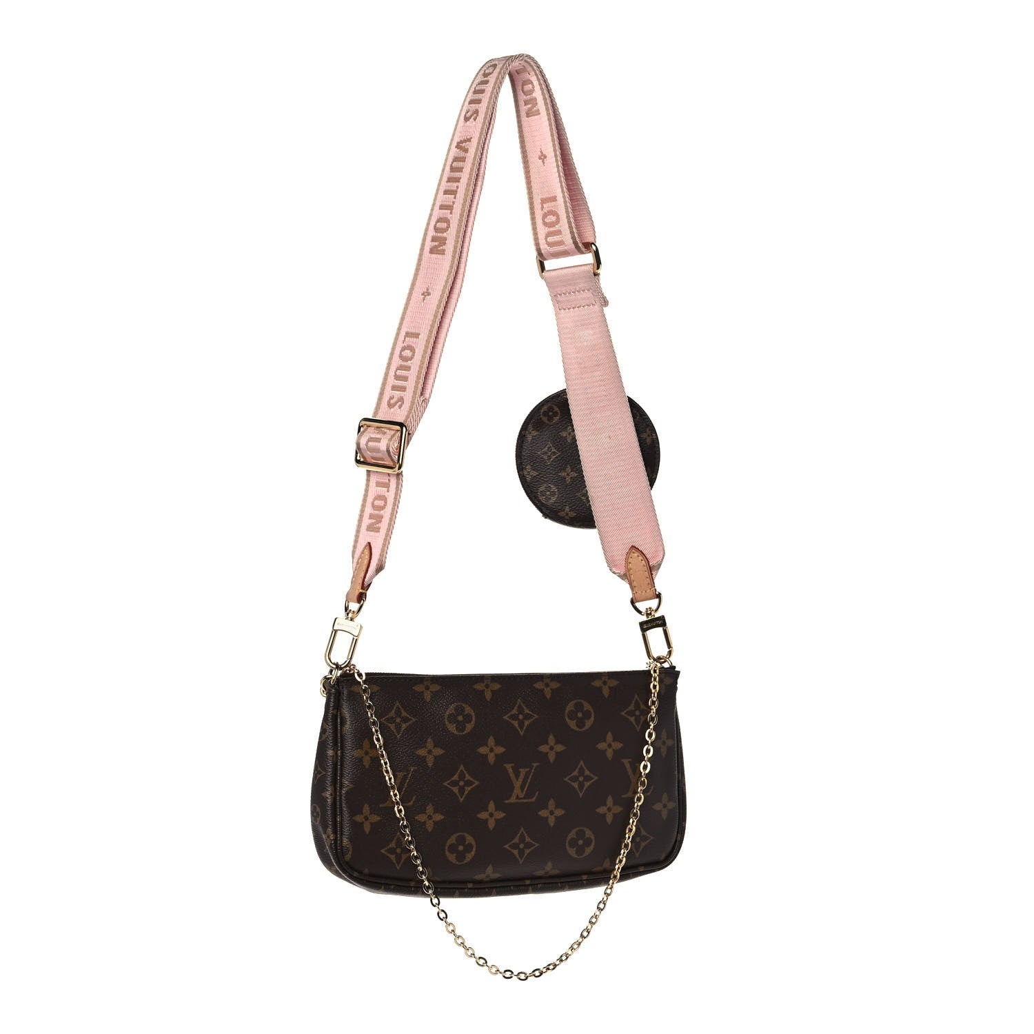 Louis Vuitton Monogram Multi Pochette Accessories Rose Clair 3 of 20