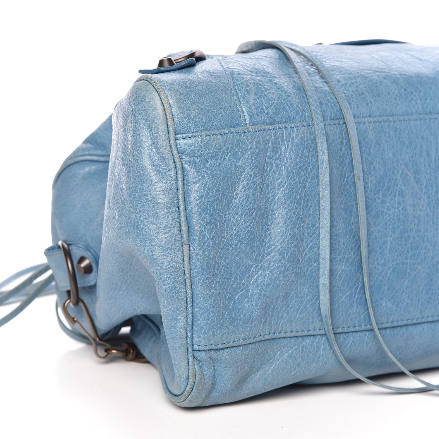 Balenciaga Agneau Classic Hardware Motocross Twiggy Bleu Indigo 10 of 11