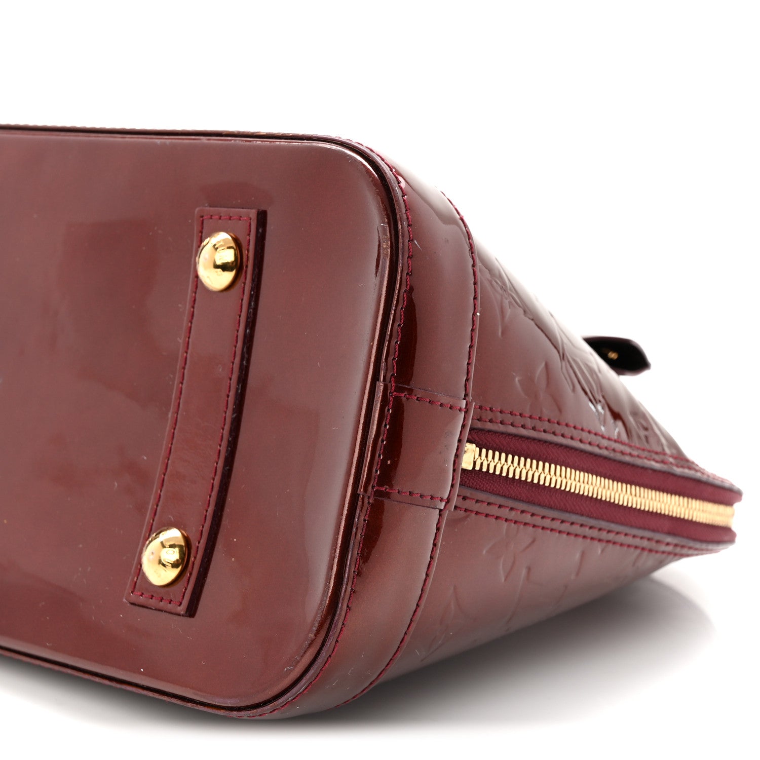 Louis Vuitton Vernis Alma PM Rouge Fauviste 10 of 10