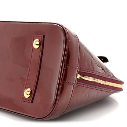 Louis Vuitton Vernis Alma PM Rouge Fauviste 10 of 10