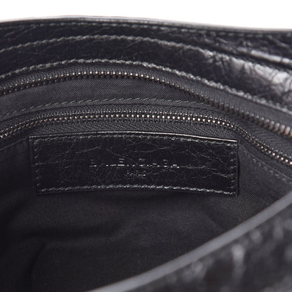 Balenciaga Chevre Silver Metallic Edge Hardware S City Black 6 of 9