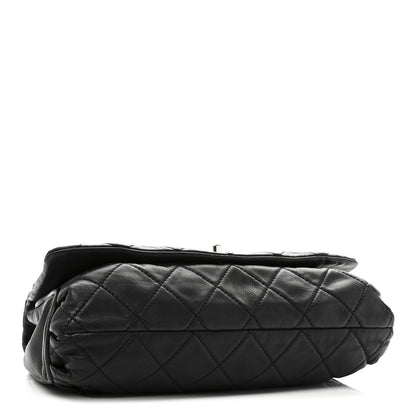 Chanel Calfskin Quilted CC Curvy Flap Black 4 of 11