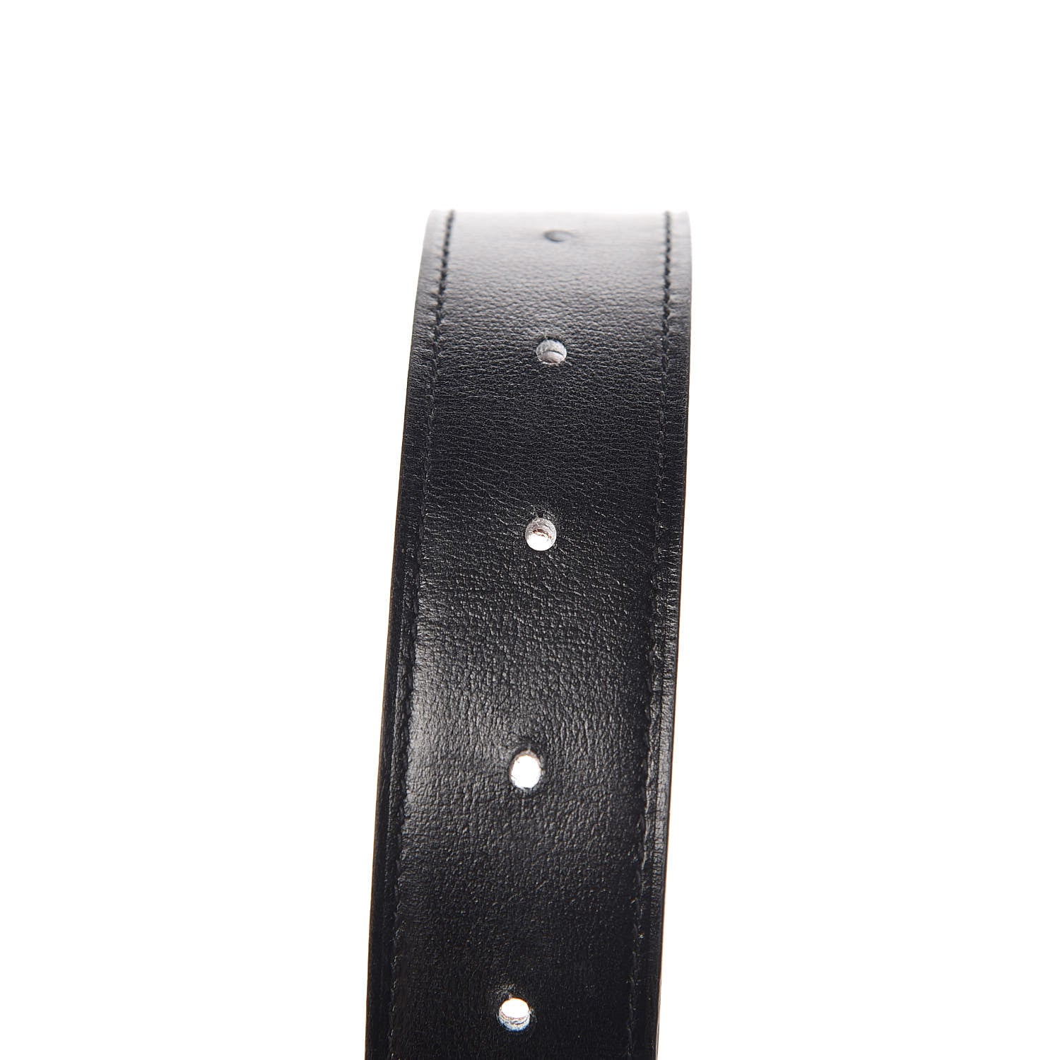 Hermes Box Togo 32mm H Belt 95 Black Gold 4 of 7
