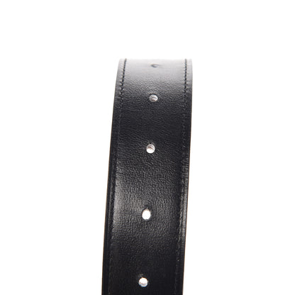 Hermes Box Togo 32mm H Belt 95 Black Gold 4 of 7