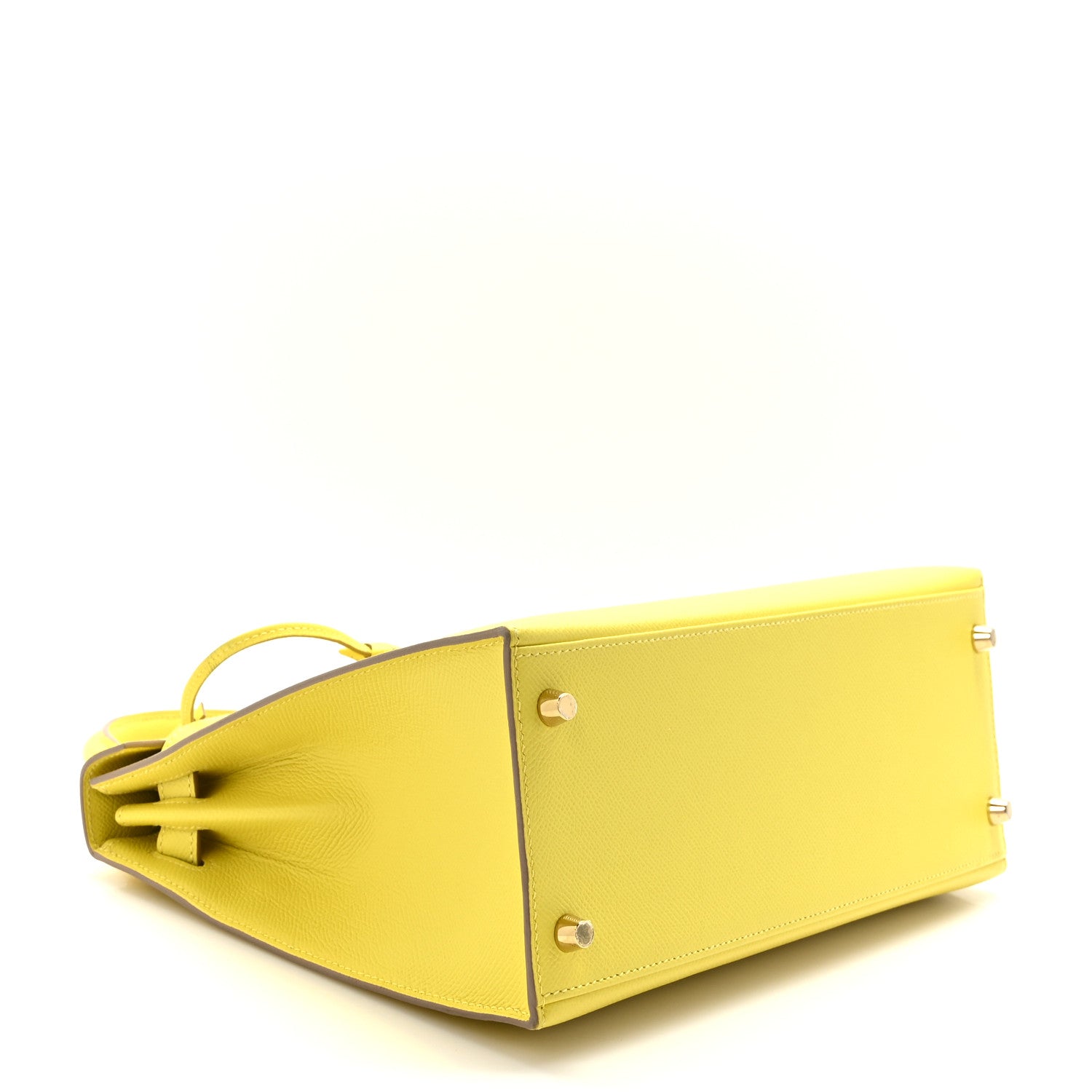 Hermes Epsom Kelly Sellier 28 Lime 4 of 11