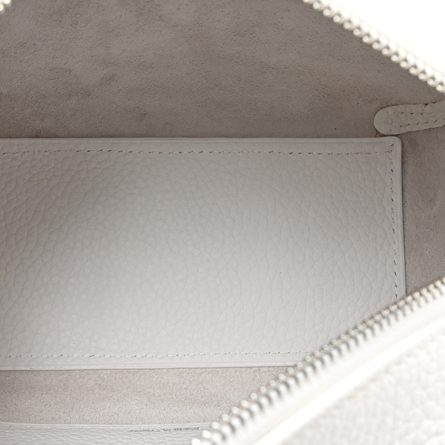 Delvaux Taurillon Soft Embroidered Mini Cool Box Satchel White Multicolor 5 of 12