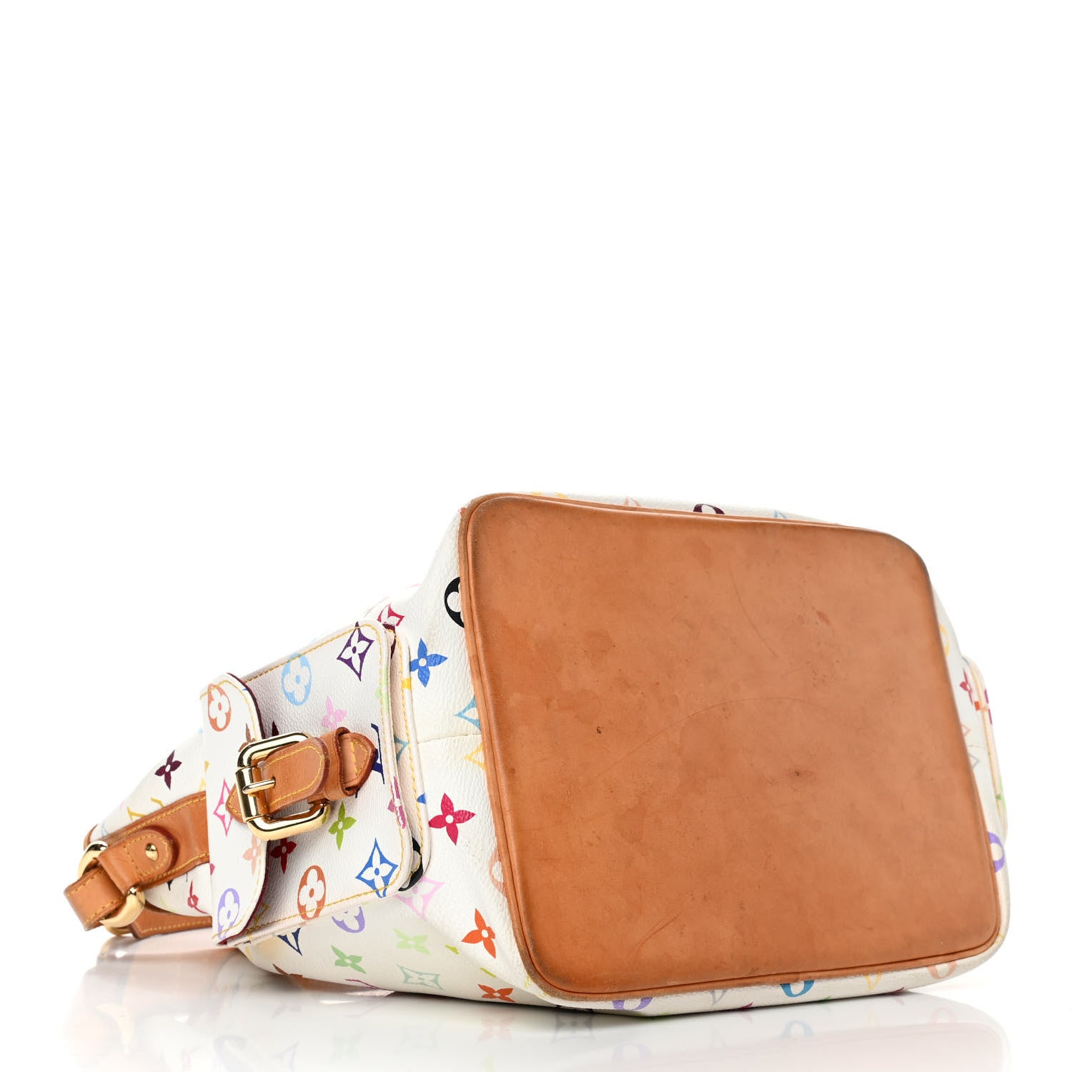 Louis Vuitton Monogram Multicolor Petit Noe White 3 of 4