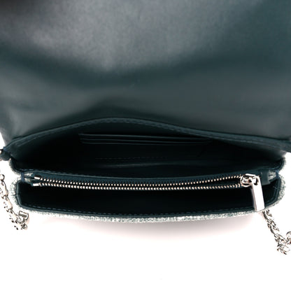 Christian Dior Canvas Macrocannage Caro Pouch Green Multicolor 5 of 11