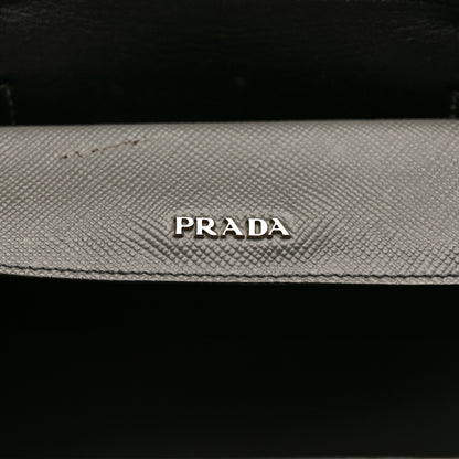 Prada Saffiano Cuir Medium Double Handle Tote Marmo 6 of 14