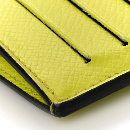 Louis Vuitton Monogram Taiga Coin Card Holder Yellow 8 of 10