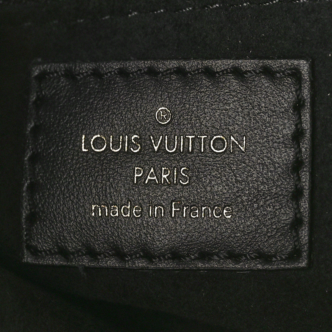 Louis Vuitton Monogram Petite Malle Souple Black 6 of 8