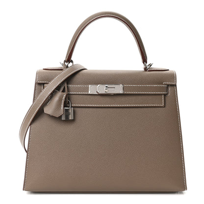 Hermes Epsom Kelly Sellier 28 Etoupe 1 of 11