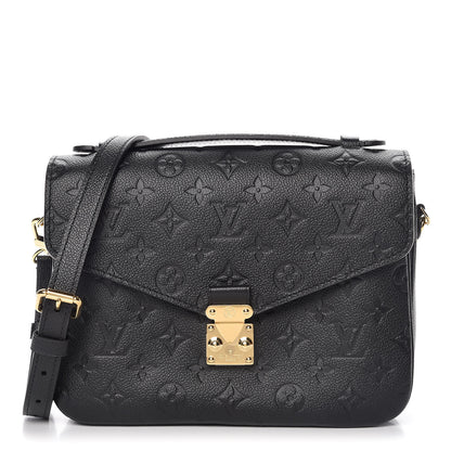 Louis Vuitton Empreinte Pochette Metis Black 1 of 9