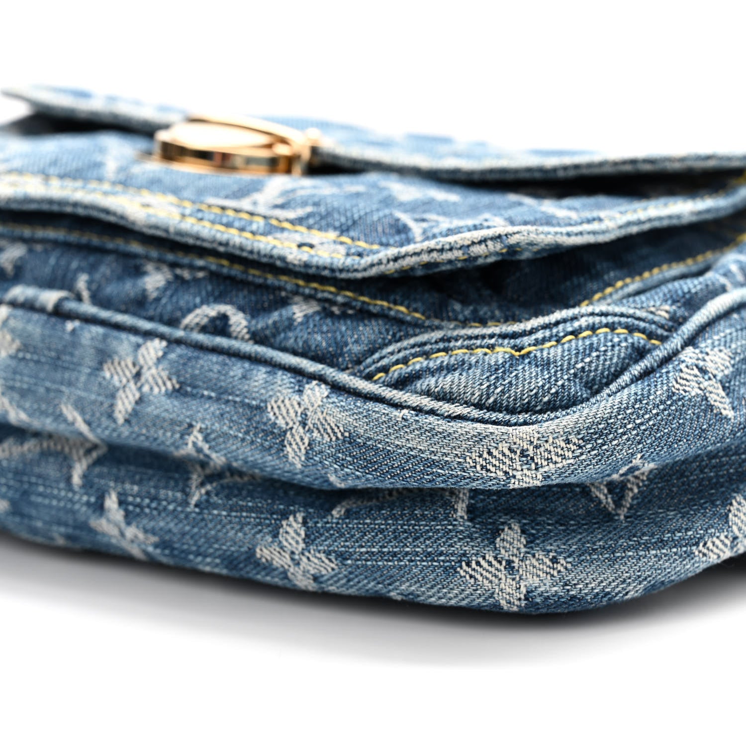 Louis Vuitton Monogram Denim Bum Bag Blue 11 of 11
