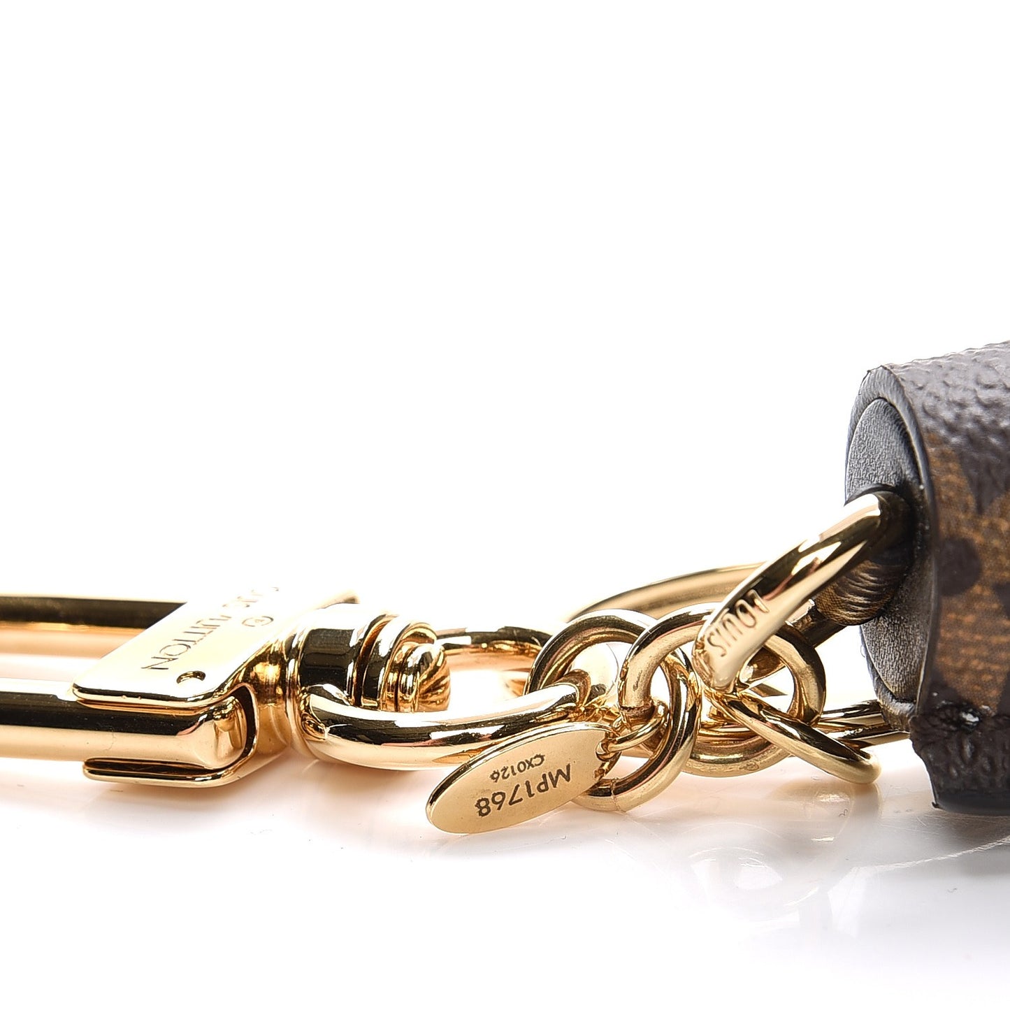 Monogram Tassel Bag Charm