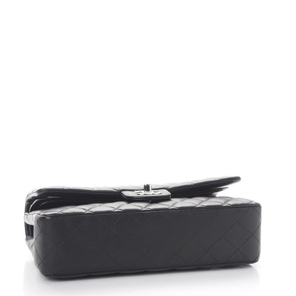 Chanel Lambskin Quilted Medium Double Flap Black 4 of 9