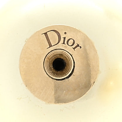Christian Dior Pearl Mise En Dior Tribal Earrings Gold 4 of 4