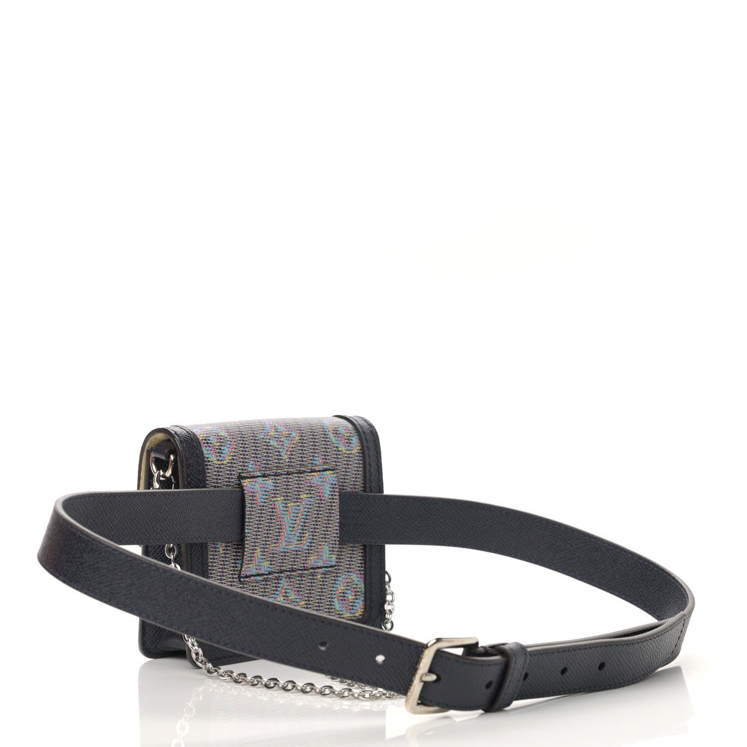 Louis Vuitton Monogram LV Pop Bumbag Dauphine BB Blue 4 of 15