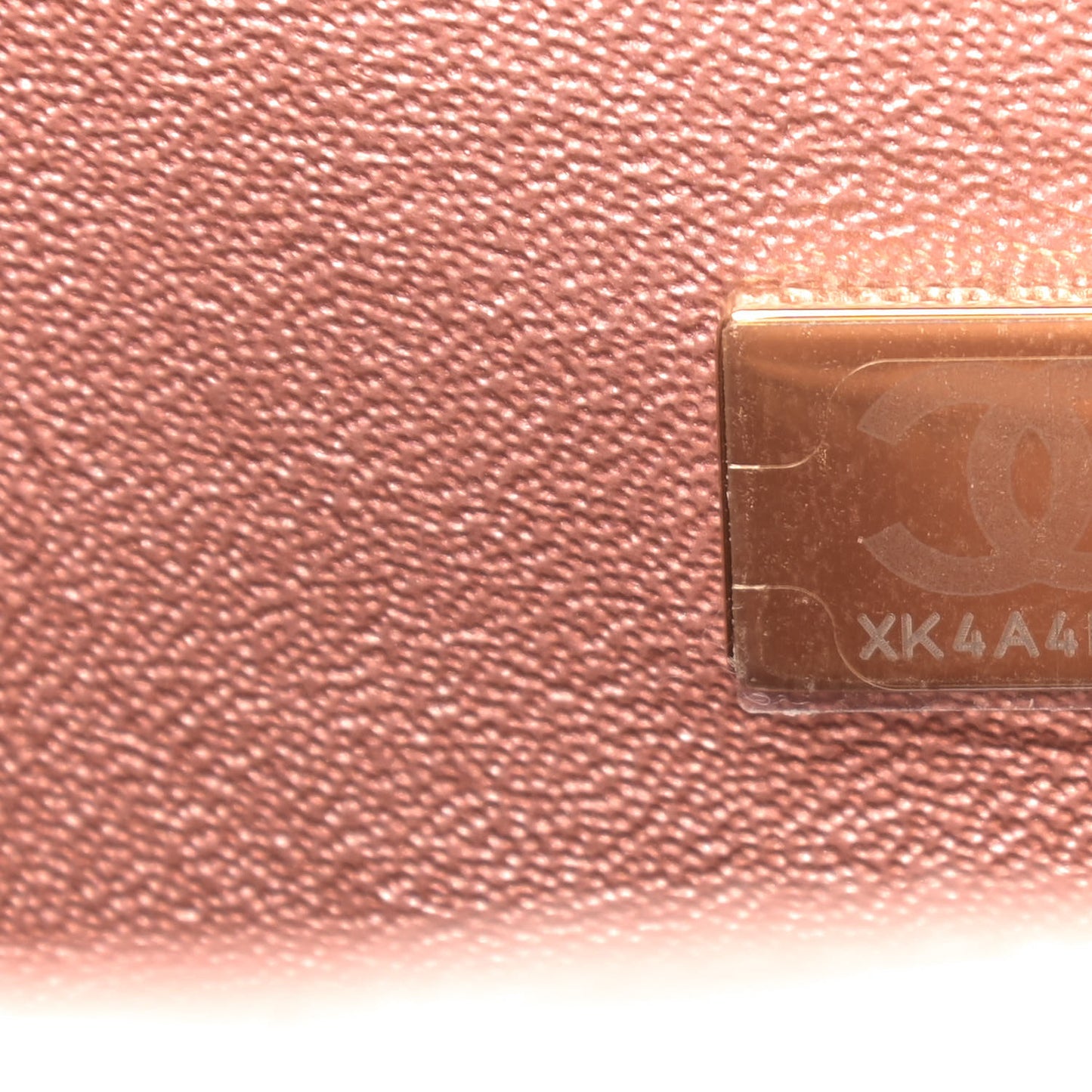 Metallic Grained Calfskin Quilted 2.55 Reissue 225 Flap Copper Pink