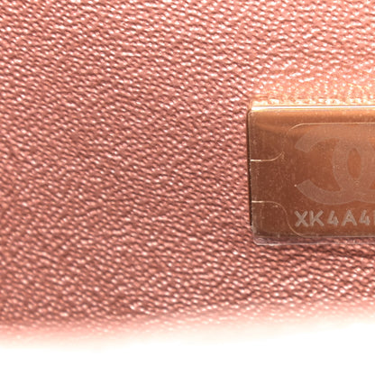 Chanel Metallic Grained Calfskin Quilted 2.55 Reissue 225 Flap Copper Pink 8 of 8