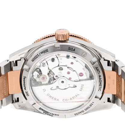 Omega Titanium 18K Rose Gold 41mm 300 Seamaster Master Co-Axial Chronometer Automatic Watch Blue 233.60.41.21.03.001 4 of 5