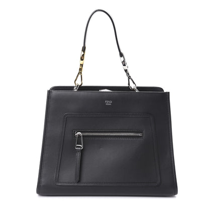 Fendi Vitello Century Opaco F is Fendi Small Runaway Satchel Black 1 of 9