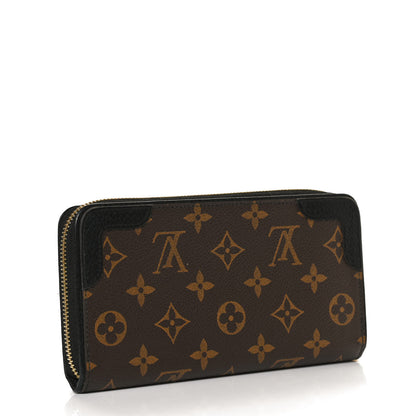 Louis Vuitton Monogram Zippy Retiro Wallet Black 2 of 11