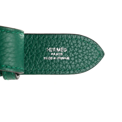 Hermes Taurillon Clemence Jypsiere 28 Malachite 6 of 10