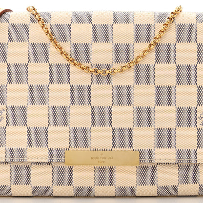 Louis Vuitton Damier Azur Favorite MM 9 of 11