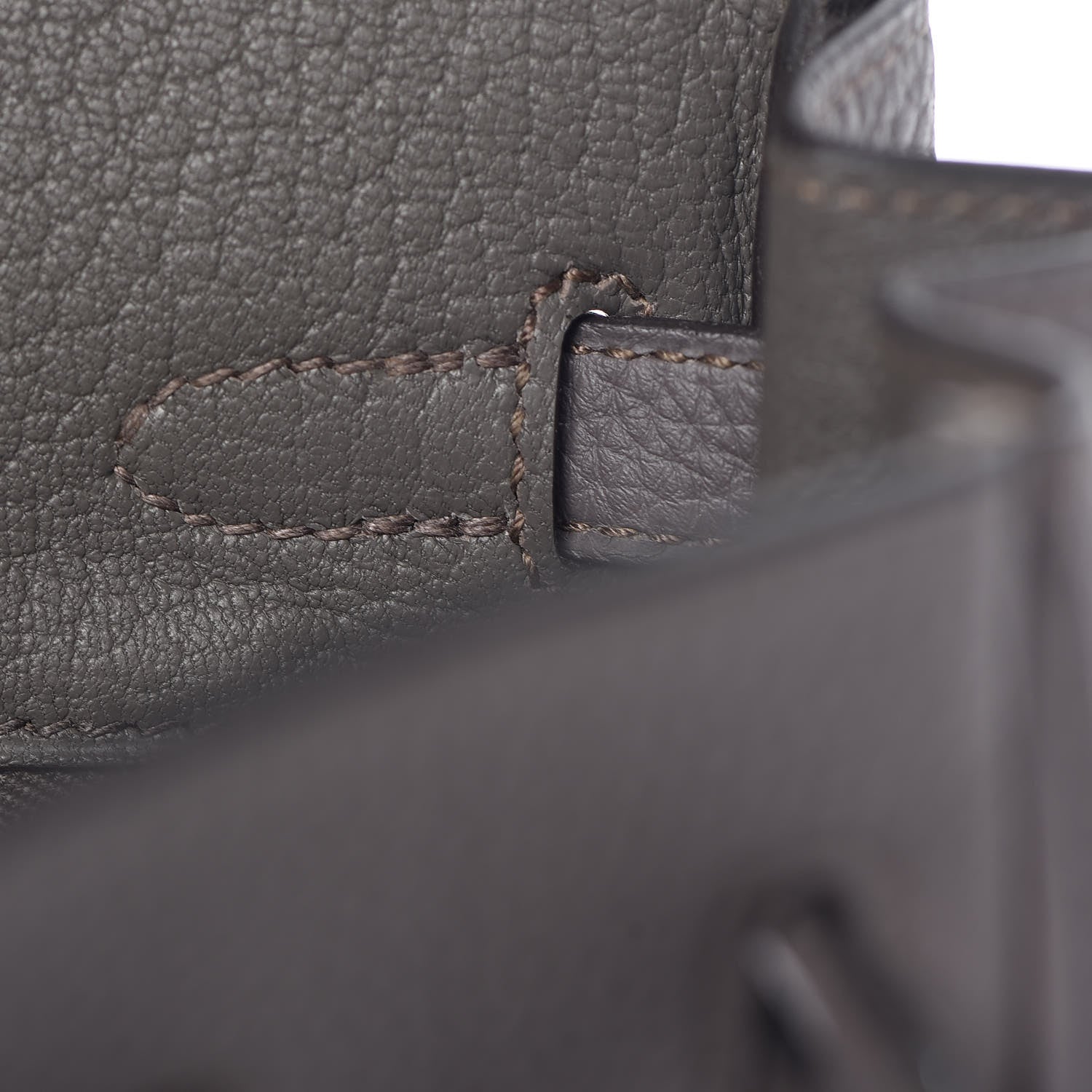 Hermes Togo Birkin 25 Etain 18 of 37