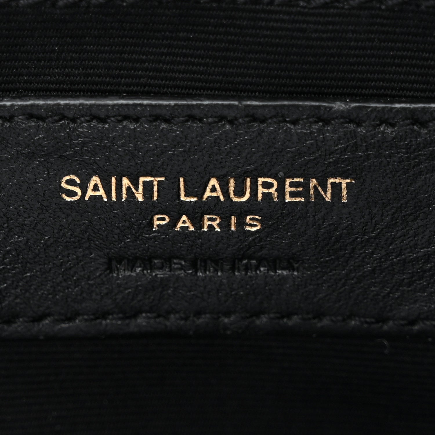 Saint Laurent Calfskin Matelasse Monogram Lou Camera Bag Black 6 of 10