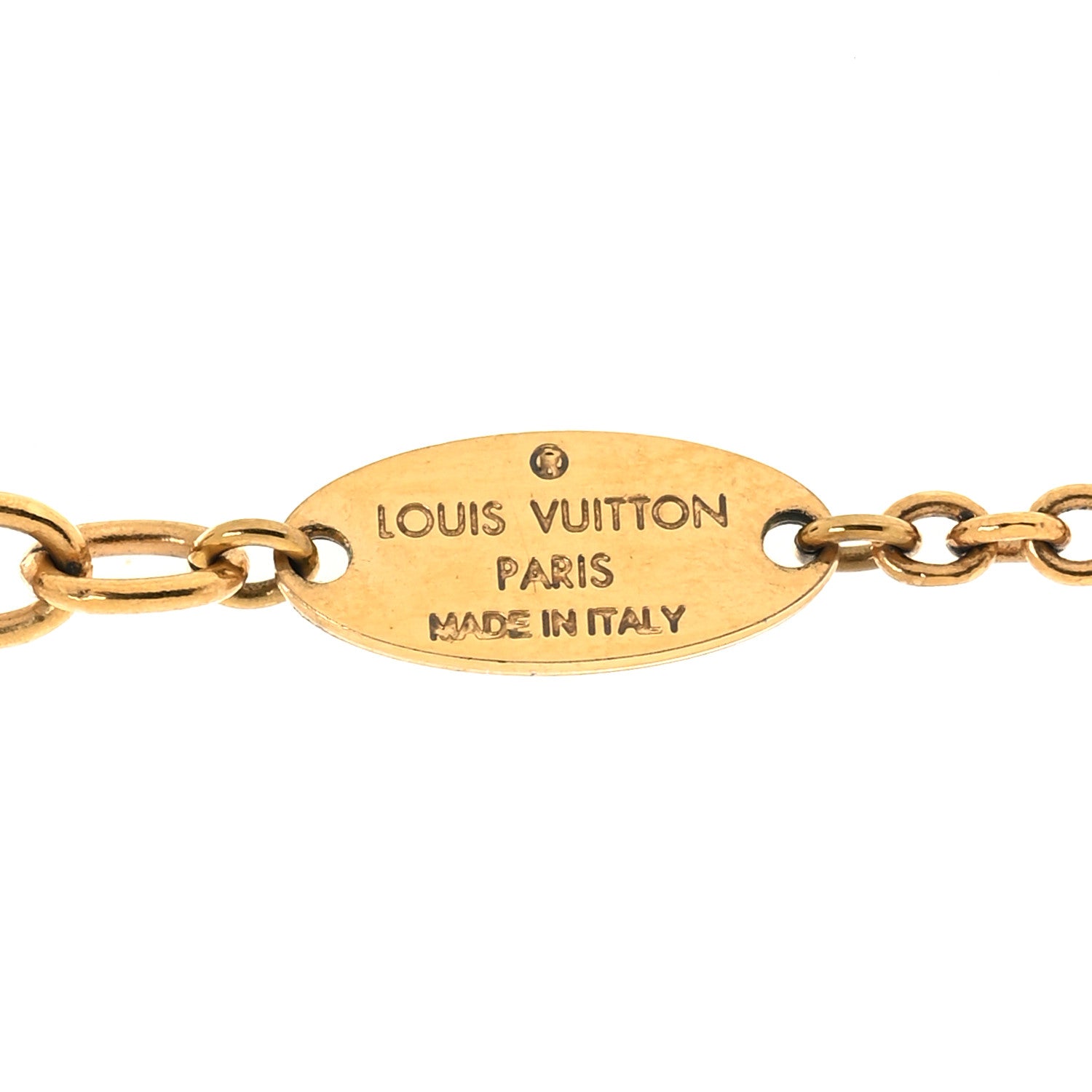 Louis Vuitton Metal Blooming Supple Necklace Gold 5 of 6