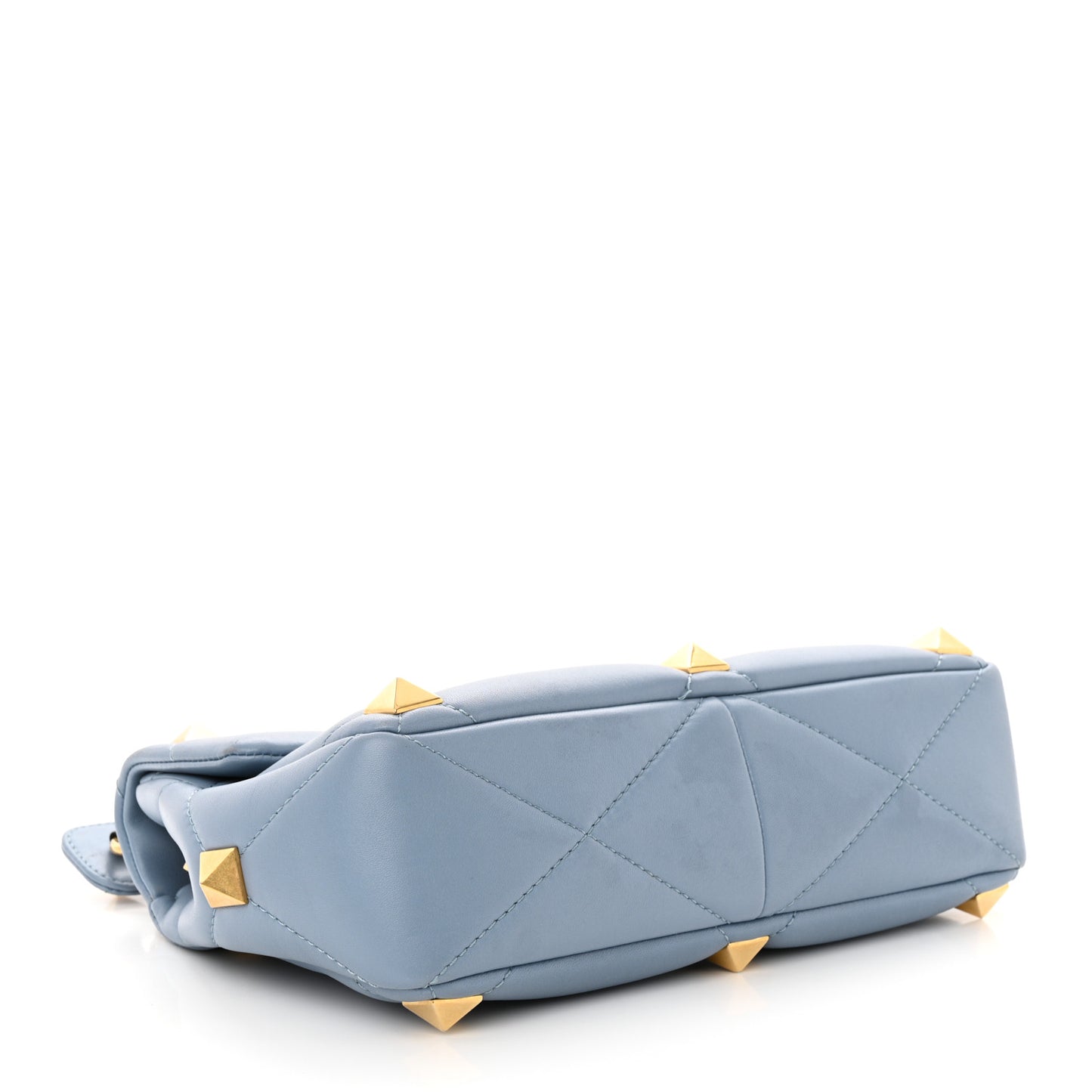 Nappa Large Roman Stud Shoulder Bag Niagara