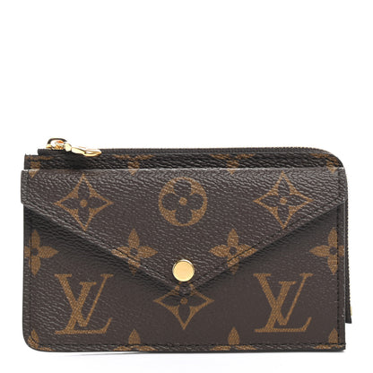 Louis Vuitton Monogram Recto Verso Card Holder Black 1 of 6