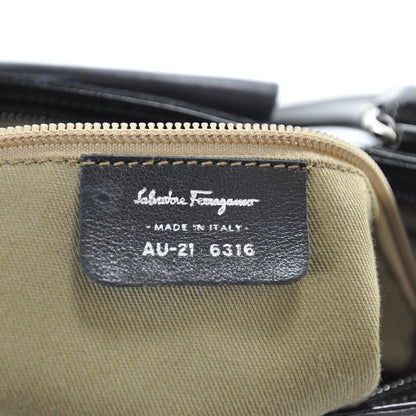 FASHIONPHILE SALVATOREFERRAGAMOPatentLeatherMarisaBlack 7 of 7