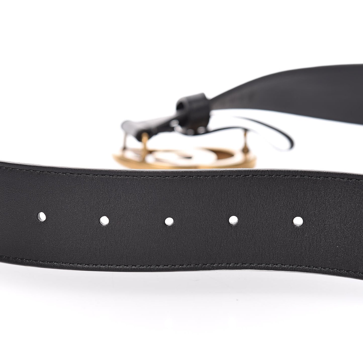 Calfskin Double G 40mm Belt 95 38 Black