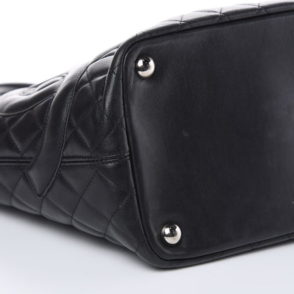 Chanel Calfskin Quilted Large Cambon Tote Black 9 of 16